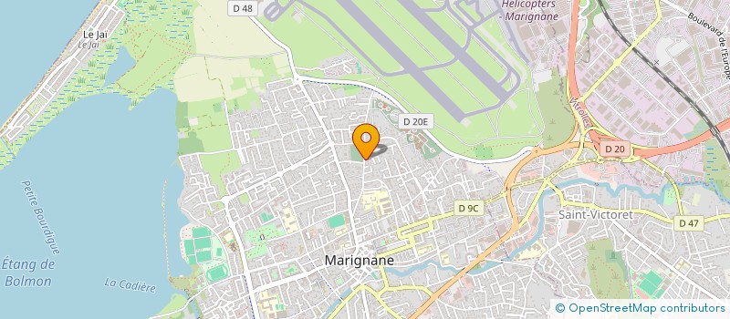 localisation de l'entreprise MONSIEUR YVES DEMANGE à MARIGNANE