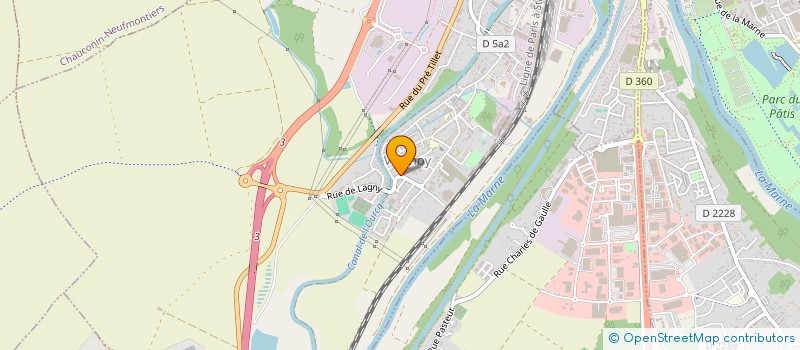 localisation de l'entreprise MONSIEUR YVES, DEMONCY  VILLENOY