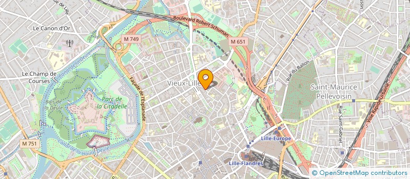 localisation de l'entreprise MONSIEUR YVES DENIS à LILLE