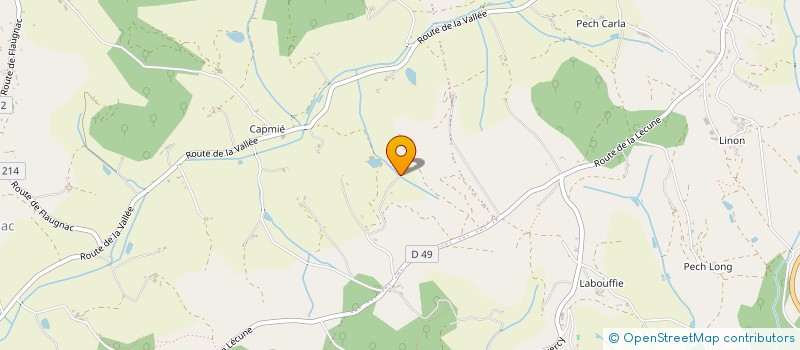 localisation de l'entreprise MONSIEUR YVES DEPREAUX  CASTELNAU-MONTRATIER