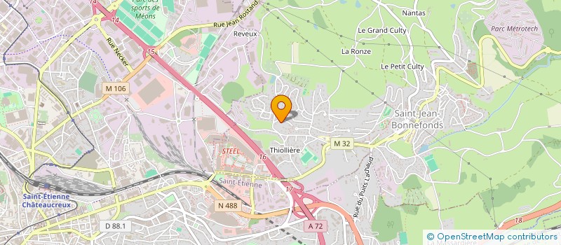 localisation de l'entreprise MONSIEUR YVES DESGOUTTE  SAINT-JEAN-BONNEFONDS