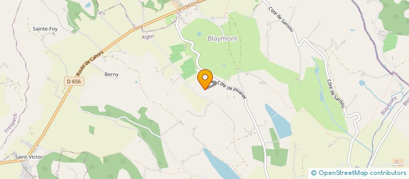 localisation de l'entreprise MONSIEUR YVES DESPLATS  BEAUVILLE