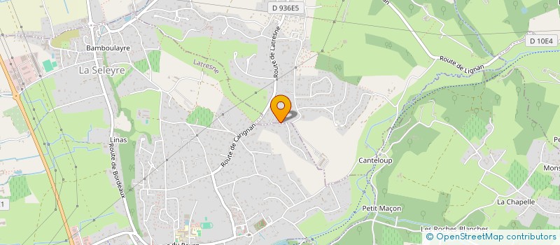 localisation de l'entreprise MONSIEUR YVES DESPROGES-GOTTERON  LATRESNE