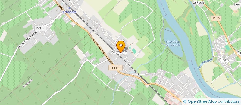 localisation de l'entreprise MONSIEUR YVES DESPUJOLS  LANDIRAS