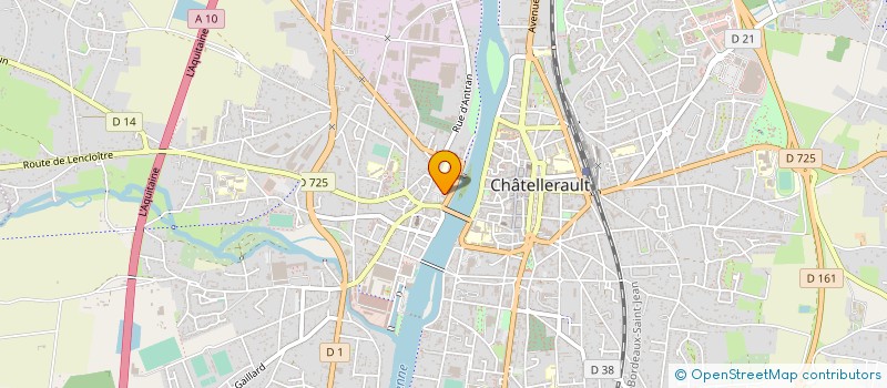 localisation de l'entreprise MONSIEUR YVES DESREUMAUX à CHATELLERAULT