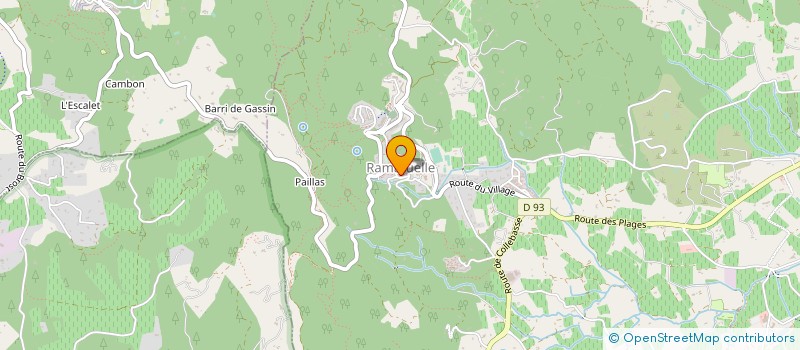 localisation de l'entreprise MONSIEUR YVES DEVELON  RAMATUELLE