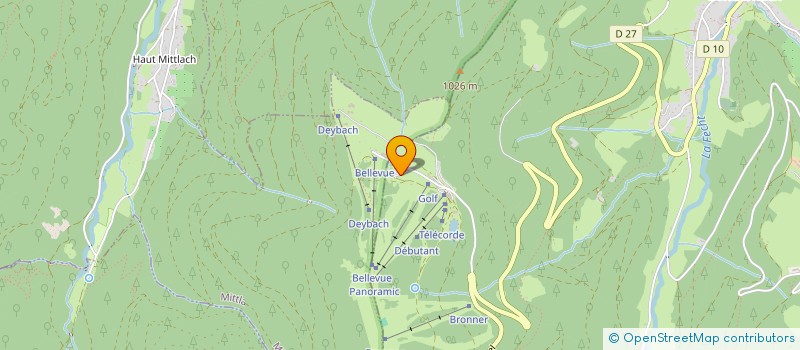 localisation de l'entreprise MONSIEUR YVES DEYBACH  MITTLACH