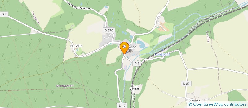 localisation de l'entreprise MONSIEUR YVES DISANT  CORCY