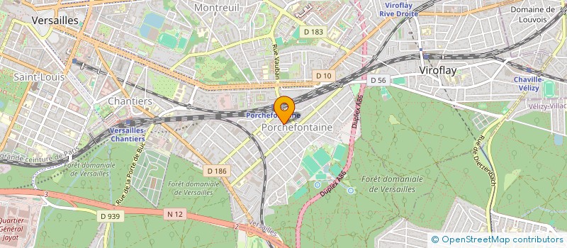 localisation de l'entreprise MONSIEUR YVES DOMENJOUD à VERSAILLES