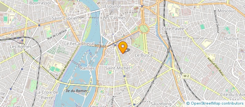 localisation de l'entreprise MONSIEUR YVES DORDET à TOULOUSE