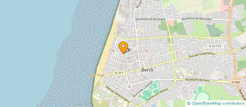 localisation de l'entreprise MONSIEUR YVES DORSO à BERCK
