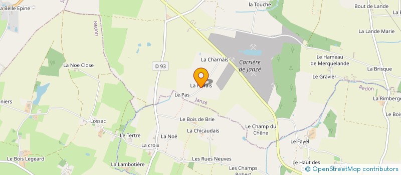 localisation de l'entreprise MONSIEUR YVES DOUCIN à PIRE-CHANCE