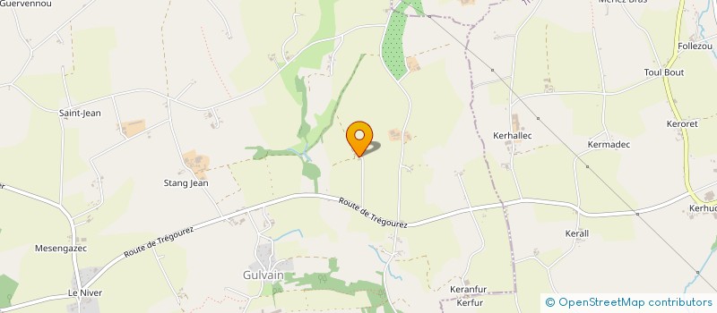 localisation de l'entreprise MONSIEUR YVES DOUGUET  EDERN