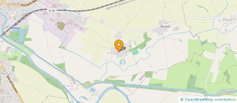 localisation de l'entreprise MONSIEUR YVES DROUET  ARNICOURT