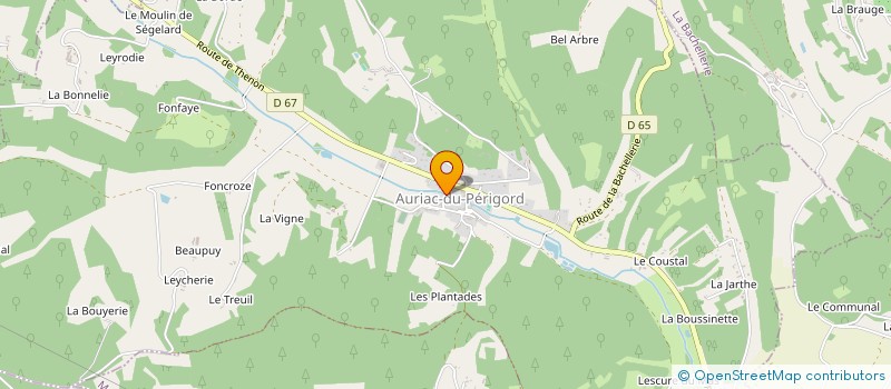 localisation de l'entreprise MONSIEUR YVES DRUELLE à MONTIGNAC-LASCAUX