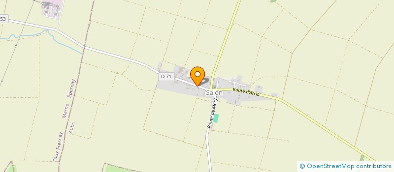 localisation de l'entreprise MONSIEUR YVES DUBOIS  SALON