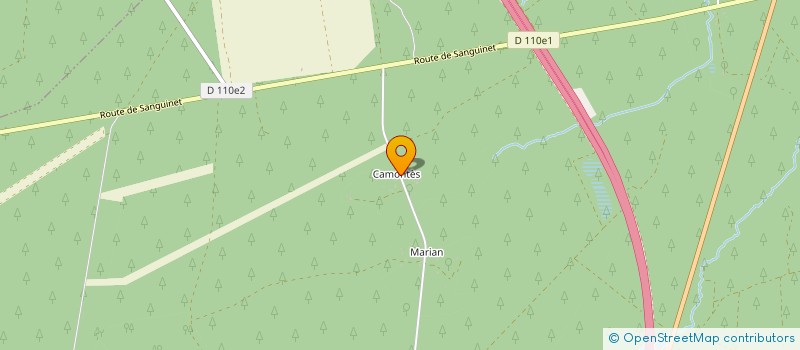 localisation de l'entreprise MONSIEUR YVES DUBOURG  BELIN-BELIET