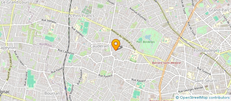 localisation de l'entreprise MONSIEUR YVES DUCEPT à BORDEAUX