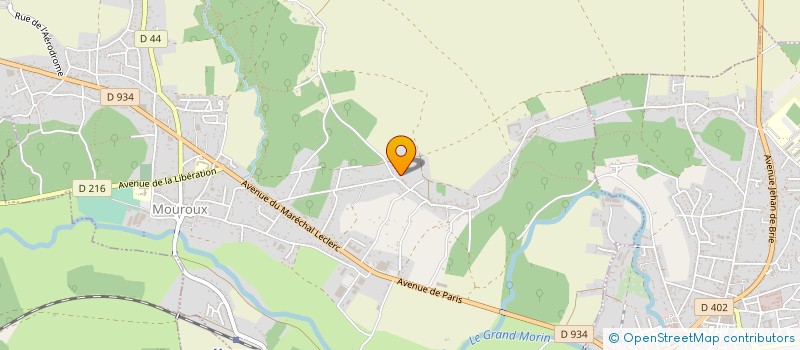 localisation de l'entreprise MONSIEUR YVES DUFOUR  MOUROUX