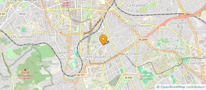 localisation de l'entreprise MONSIEUR YVES DUFOUR à CLERMONT-FERRAND