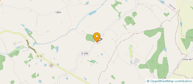 localisation de l'entreprise MONSIEUR YVES DUMAS  LAPLUME