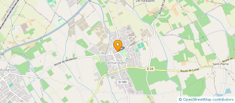 localisation de l'entreprise MONSIEUR YVES DUMAS  LANSARGUES