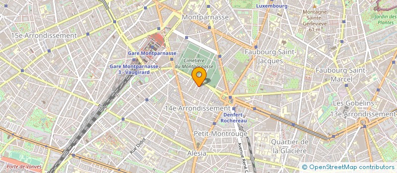 localisation de l'entreprise MONSIEUR YVES DUMOND à PARIS