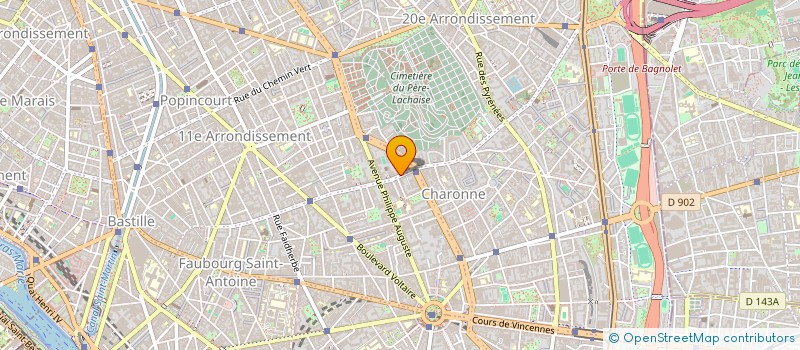localisation de l'entreprise MONSIEUR YVES DUMUNIER à PARIS