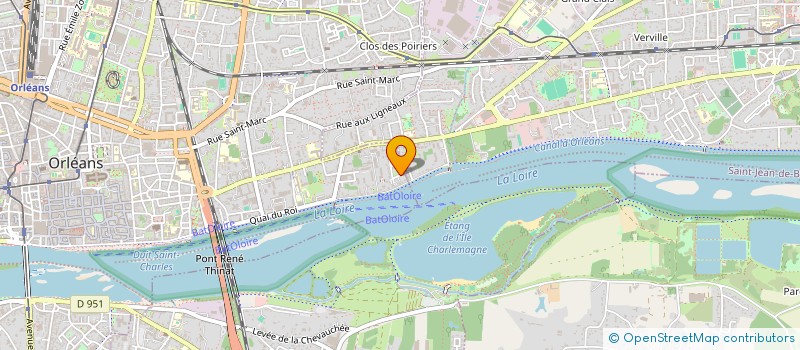 localisation de l'entreprise MONSIEUR YVES DUPONT à ORLEANS