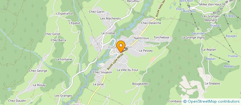 localisation de l'entreprise MONSIEUR YVES DUPRAZ  BURDIGNIN