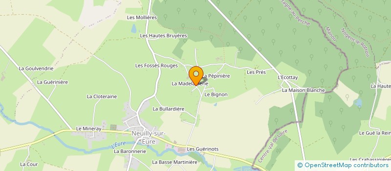 localisation de l'entreprise MONSIEUR YVES DUPREZ à LONGNY LES VILLAGES