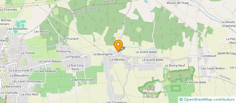 localisation de l'entreprise MONSIEUR YVES DUVAL à HUISMES