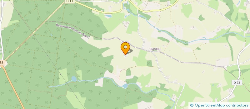 localisation de l'entreprise MONSIEUR YVES EDELINE  BEAUMONT-PIED-DE-BUF