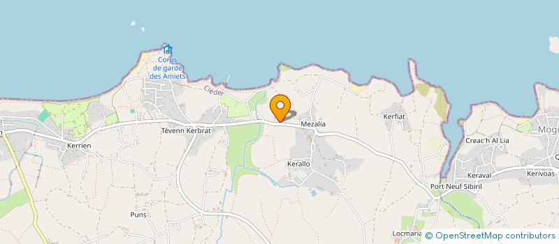 localisation de l'entreprise MONSIEUR YVES EDERN à CLEDER