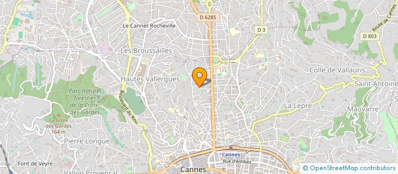 localisation de l'entreprise MONSIEUR YVES ELLENA à CANNES