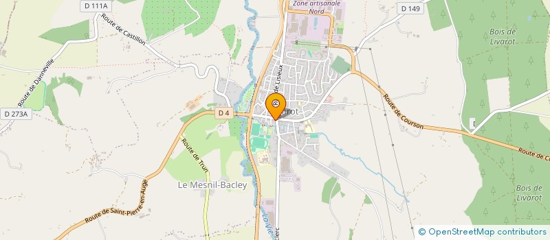 localisation de l'entreprise MONSIEUR YVES EMAHAVATSE  SAINT-PIERRE-EN-AUGE