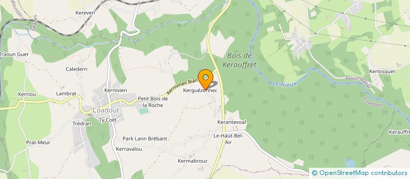 localisation de l'entreprise MONSIEUR YVES EMILE JOSEPH PINGUILLY  COADOUT