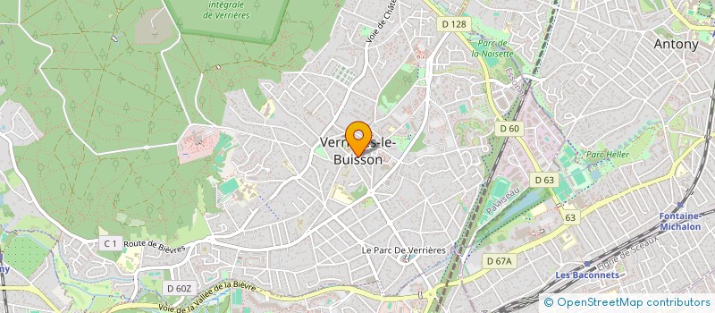 localisation de l'entreprise MONSIEUR YVES EMPEREUR-MOT à VERRIERES-LE-BUISSON