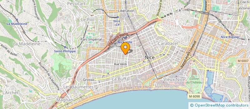 localisation de l'entreprise MONSIEUR YVES ESPECHE à NICE