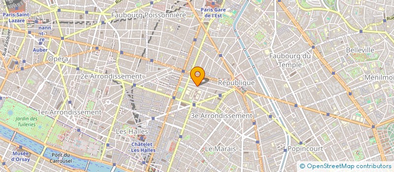 localisation de l'entreprise MONSIEUR YVES EYQUEM  PARIS