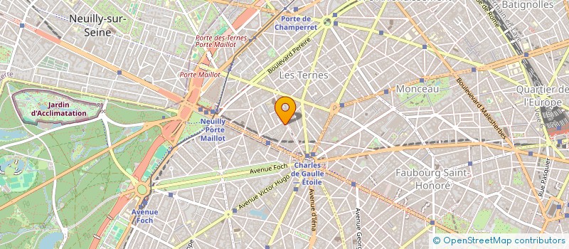 localisation de l'entreprise MONSIEUR YVES FABULET  PARIS