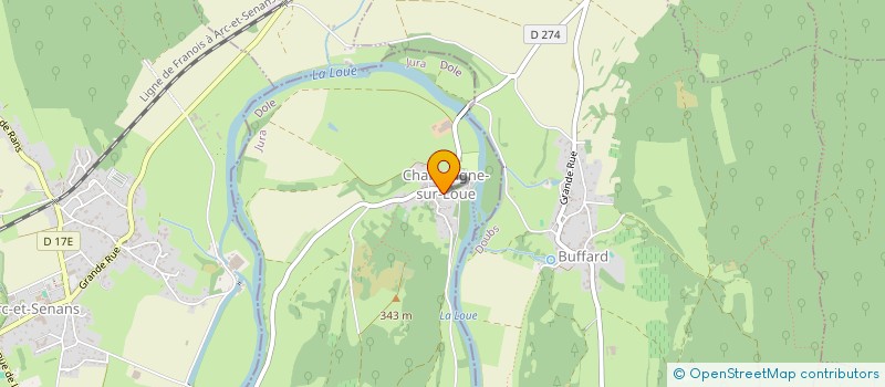 localisation de l'entreprise MONSIEUR YVES FAILLENET à CHAMPAGNE-SUR-LOUE