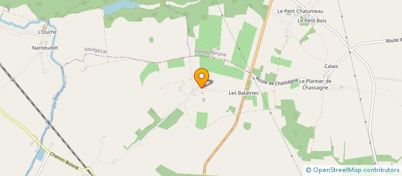 localisation de l'entreprise MONSIEUR YVES FAITY à CHADURIE