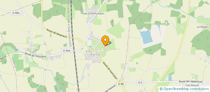 localisation de l'entreprise MONSIEUR YVES FAUSSURIER  RANCE