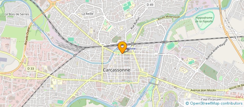 localisation de l'entreprise MONSIEUR YVES FERES  CARCASSONNE