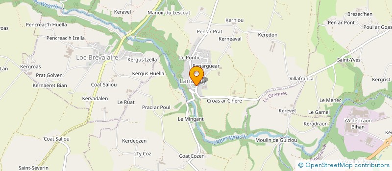 localisation de l'entreprise MONSIEUR YVES FILY à PLOUDANIEL