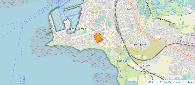 localisation de l'entreprise MONSIEUR YVES FLATRES  LA ROCHELLE