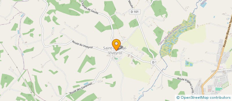 localisation de l'entreprise MONSIEUR YVES FLEURET  BERTRIC-BUREE