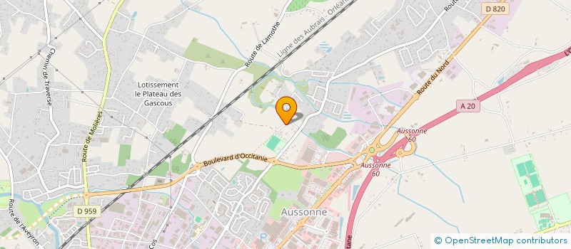 localisation de l'entreprise MONSIEUR YVES FOISSAC  MONTAUBAN