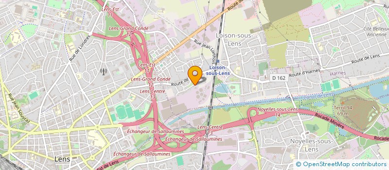 localisation de l'entreprise MONSIEUR YVES FOLLIARD  LOISON-SOUS-LENS